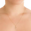 Pingente de ouro 18k cruz / crucifixo masculino / feminino - Image 2